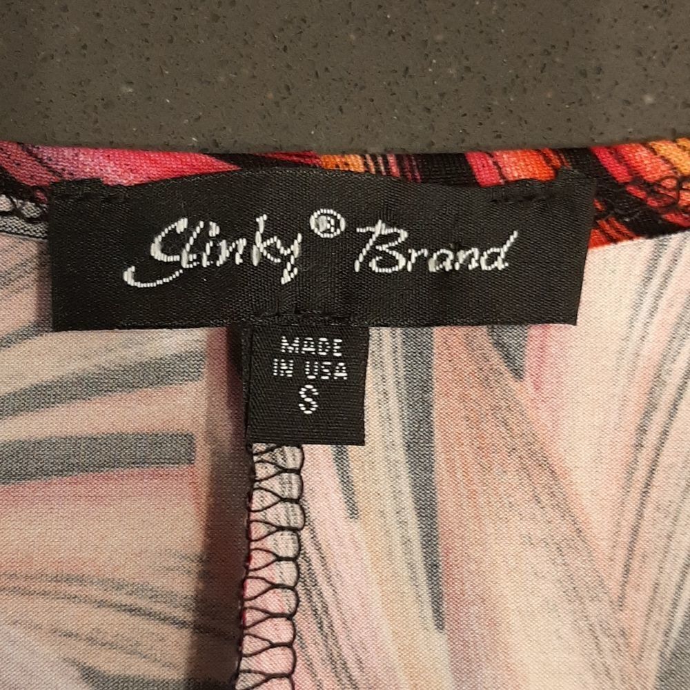 Slinky Brand Size Small Colorful Tank Dress - Picture 6 of 10